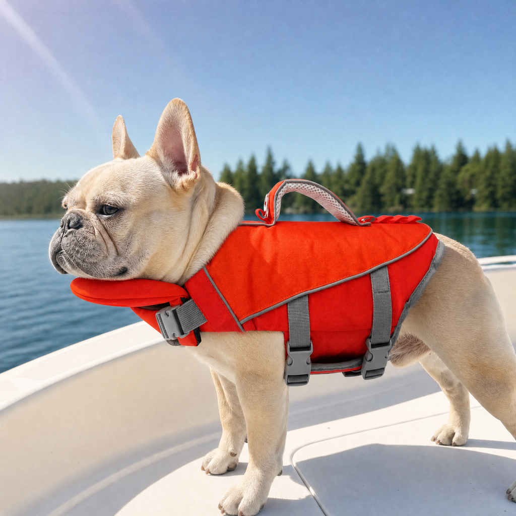 RosyPaw™ Dog Life Jacket with Chin Float