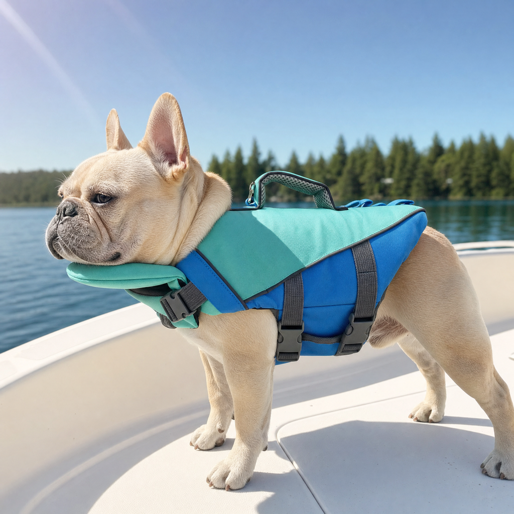 RosyPaw™ Dog Life Jacket with Chin Float