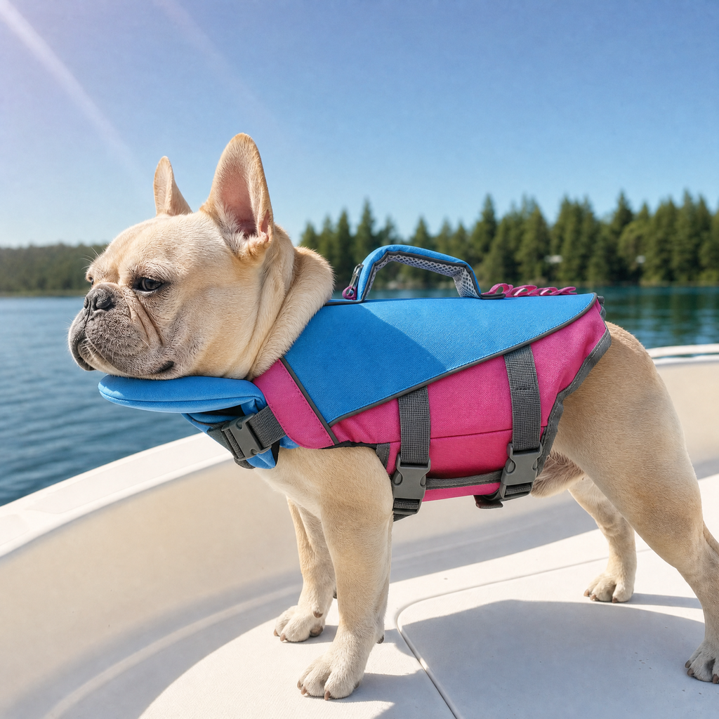 RosyPaw™ Dog Life Jacket with Chin Float